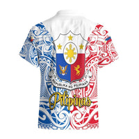 125th Independence Anniversary Philippines Hawaiian Shirt Polynesian Pilipinas Flag Style - White LT9 - Polynesian Pride