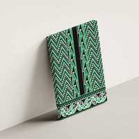 New Zealand Maori Niho Taniwha Canvas Wall Art Kakariki Mangopare and Puhoro Pattern