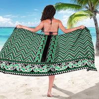 New Zealand Maori Niho Taniwha Sarong Kakariki Mangopare and Puhoro Pattern