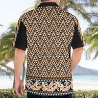 New Zealand Maori Niho Taniwha Hawaiian Shirt Karaka Mangopare and Puhoro Pattern LT9 - Polynesian Pride