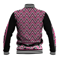 New Zealand Maori Niho Taniwha Baseball Jacket Mawhero Mangopare and Puhoro Pattern LT9 - Polynesian Pride