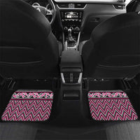 New Zealand Maori Niho Taniwha Car Mats Mawhero Mangopare and Puhoro Pattern