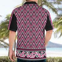 New Zealand Maori Niho Taniwha Hawaiian Shirt Mawhero Mangopare and Puhoro Pattern LT9 - Polynesian Pride
