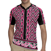 New Zealand Maori Niho Taniwha Rugby Jersey Mawhero Mangopare and Puhoro Pattern