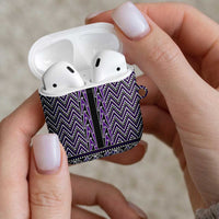 New Zealand Maori Niho Taniwha AirPods Case Waiporopo Mangopare and Puhoro Pattern LT9 - Polynesian Pride