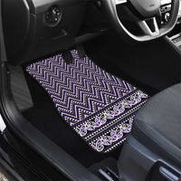 New Zealand Maori Niho Taniwha Car Mats Waiporopo Mangopare and Puhoro Pattern