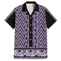 New Zealand Maori Niho Taniwha Family Matching Long Sleeve Bodycon Dress and Hawaiian Shirt Waiporopo Mangopare and Puhoro Pattern