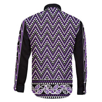 New Zealand Maori Niho Taniwha Family Matching Off Shoulder Maxi Dress and Hawaiian Shirt Waiporopo Mangopare and Puhoro Pattern