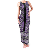 New Zealand Maori Niho Taniwha Family Matching Tank Maxi Dress and Hawaiian Shirt Waiporopo Mangopare and Puhoro Pattern
