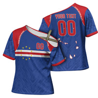 Cape Verde Atlantic Stars Custom Cross Shoulder Shirt Football 2026 Supporter