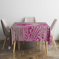 Hawaii Monk Seal and Map Tablecloth Polynesian Kanaka Maoli Pink Vibe