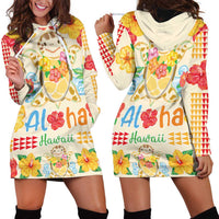 Kawaii Turtle Hoodie Dress Aloha Hibiscus Flowers LT9 - Polynesian Pride