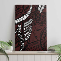 Polynesian Girl Tribal Tattoo Canvas Wall Art Oxbood Vibe LT9 - Polynesian Pride