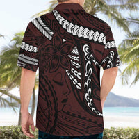Polynesian Girl Tribal Tattoo Hawaiian Shirt Oxbood Vibe LT9 - Polynesian Pride