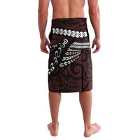 Polynesian Girl Tribal Tattoo Lavalava Oxbood Vibe LT9 - Polynesian Pride