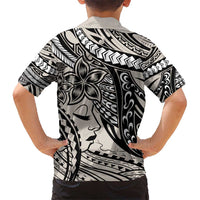 Polynesian Girl Tribal Tattoo Hawaiian Shirt Beige Vibe LT9 - Polynesian Pride