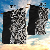 Polynesian Plumeria Floral Tattoo Pattern Garden Flag Beige Style LT9 - Polynesian Pride