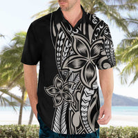 Polynesian Plumeria Floral Tattoo Pattern Hawaiian Shirt Beige Style LT9 - Polynesian Pride
