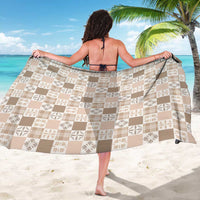 Hawaiian Palaka Quilt Pattern Sarong Hawaii Culture Bird of Paradise Exotic Motif - Polynesian Pride