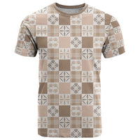 Hawaiian Palaka Quilt Pattern T Shirt Hawaii Culture Bird of Paradise Exotic Motif - Polynesian Pride