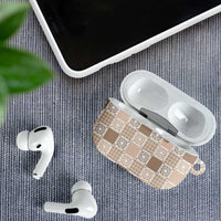 Hawaiian Palaka Quilt Pattern AirPods Case Hawaii Culture Honu Turtle LT9 - Polynesian Pride