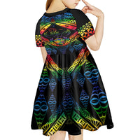 tonga-lgbt-kid-short-sleeve-dress-love-is-love-ngatu-rainbow-water-color