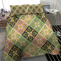 Seamless Pattern Puakenikeni and Kalo Bedding Set - Polynesian Pride