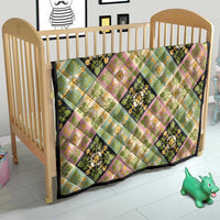 Seamless Pattern Puakenikeni and Kalo Quilt - Polynesian Pride