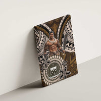 Samoa Warrior Canvas Wall Art The Mighty Samoan Warrior Spirit
