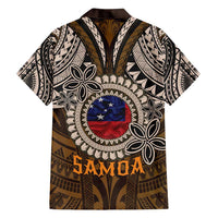 Samoa Warrior Family Matching Long Sleeve Bodycon Dress and Hawaiian Shirt The Mighty Samoan Warrior Spirit