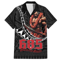 Samoan Pride Polynesian Tribal Warrior Family Matching Puletasi and Hawaiian Shirt 685 Samoa Mo Samoa