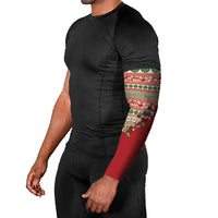 Fiji Marau na Kerisimasi Arm Sleeves Red Tagimoucia Tapa Masi Tribal LT9 - Polynesian Pride