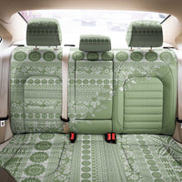 Fiji Marau na Kerisimasi Back Car Seat Cover Sage Green Tagimoucia Tapa Masi Tribal - Polynesian Pride