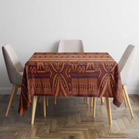 Fiji Marau na Kerisimasi Tablecloth Gold Tapa Masi Inspired Christmas LT9 - Polynesian Pride