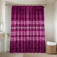 Fiji Marau na Kerisimasi Bathroom Set Pink Tapa Masi Inspired Christmas - Polynesian Pride