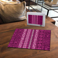 Fiji Marau na Kerisimasi Puzzle Pink Tapa Masi Inspired Christmas LT9 - Polynesian Pride