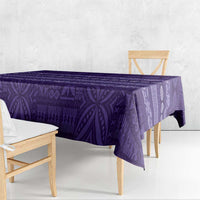 Fiji Marau na Kerisimasi Tablecloth Purple Tapa Masi Inspired Christmas LT9 - Polynesian Pride
