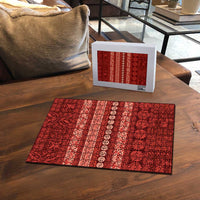 Fiji Marau na Kerisimasi Puzzle Red Tapa Masi Inspired Christmas LT9 - Polynesian Pride