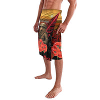 Maori Kiwi Soldier Fern Tattoo ANZAC Day Lavalava Lest We Forget