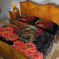 Maori Kiwi Soldier Fern Tattoo ANZAC Day Quilt Bed Set Lest We Forget LT9 - Polynesian Pride