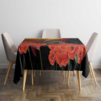 Maori Kiwi Soldier Fern Tattoo ANZAC Day Tablecloth Lest We Forget LT9 - Polynesian Pride