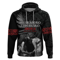 New Zealand Mother's Day Zip Hoodie Maori Hongi Aroha Ahau Ki A Koe Mama