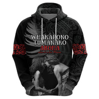 New Zealand Mother's Day Zip Hoodie Maori Hongi Aroha Ahau Ki A Koe Mama