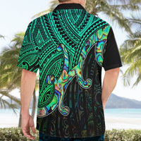 Custom Aotearoa Papua Shell Hawaiian Shirt Maori Tribal Pattern LT9 - Polynesian Pride