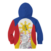 Philippines Flag Day Kid Hoodie Filipino Feather Pattern LT9 - Polynesian Pride