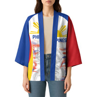 Philippines Flag Day Kimono Filipino Feather Pattern LT9 - Polynesian Pride
