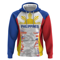 Philippines Flag Day Zip Hoodie Filipino Feather Pattern LT9 Pullover Hoodie White - Polynesian Pride