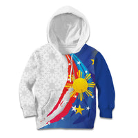 Philippines Flag Day Kid Hoodie Filipino Pride Shines Bright On Flag Day LT9 Hoodie White - Polynesian Pride