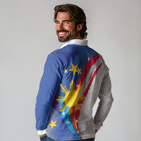 Philippines Flag Day Long Sleeve Polo Shirt Filipino Pride Shines Bright On Flag Day LT9 - Polynesian Pride