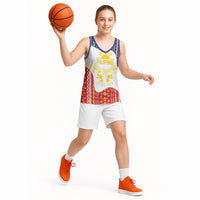 Philippines Flag Day Basketball Jersey Filipino Traditional Igorot Tribal Pattern LT9 - Polynesian Pride